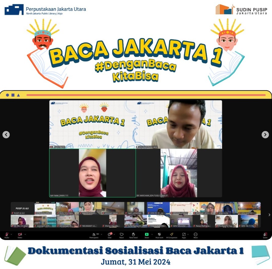 Sosialisasi Baca Jakarta Semester 1 Kota Administrasi Jakarta Utara